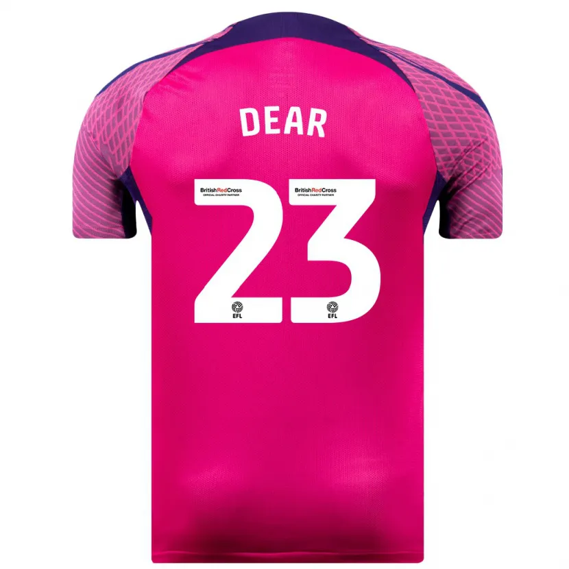 Danxen Hombre Camiseta Jenna Dear #23 Morado 2ª Equipación 2023/24 La Camisa