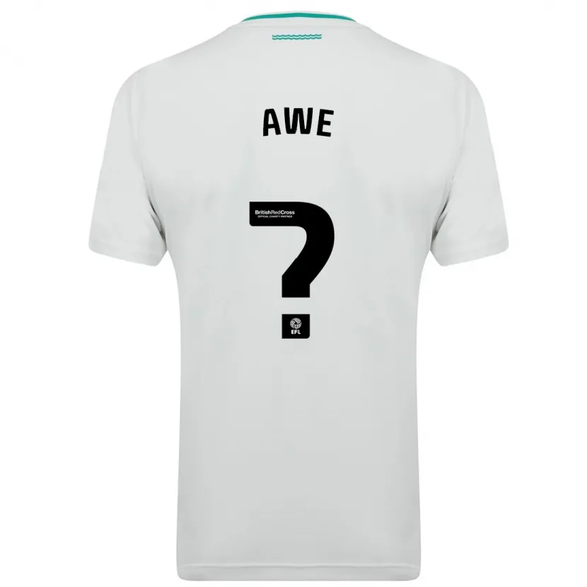 Danxen Hombre Camiseta Zach Awe #0 Blanco 2ª Equipación 2023/24 La Camisa