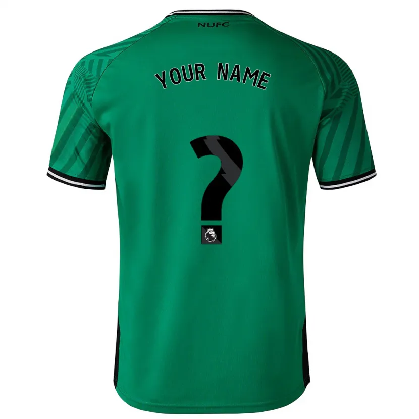 Danxen Hombre Camiseta Su Nombre #0 Verde 2ª Equipación 2023/24 La Camisa