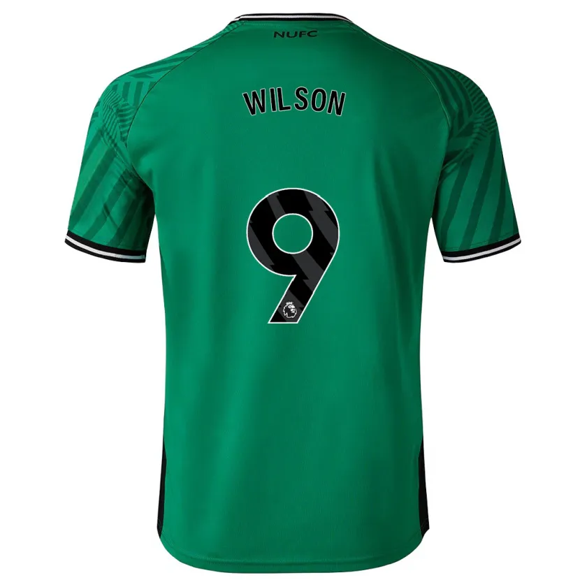 Danxen Hombre Camiseta Callum Wilson #9 Verde 2ª Equipación 2023/24 La Camisa