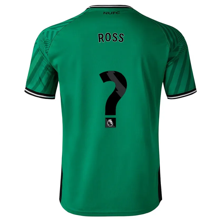 Danxen Hombre Camiseta Taylor Ross #0 Verde 2ª Equipación 2023/24 La Camisa