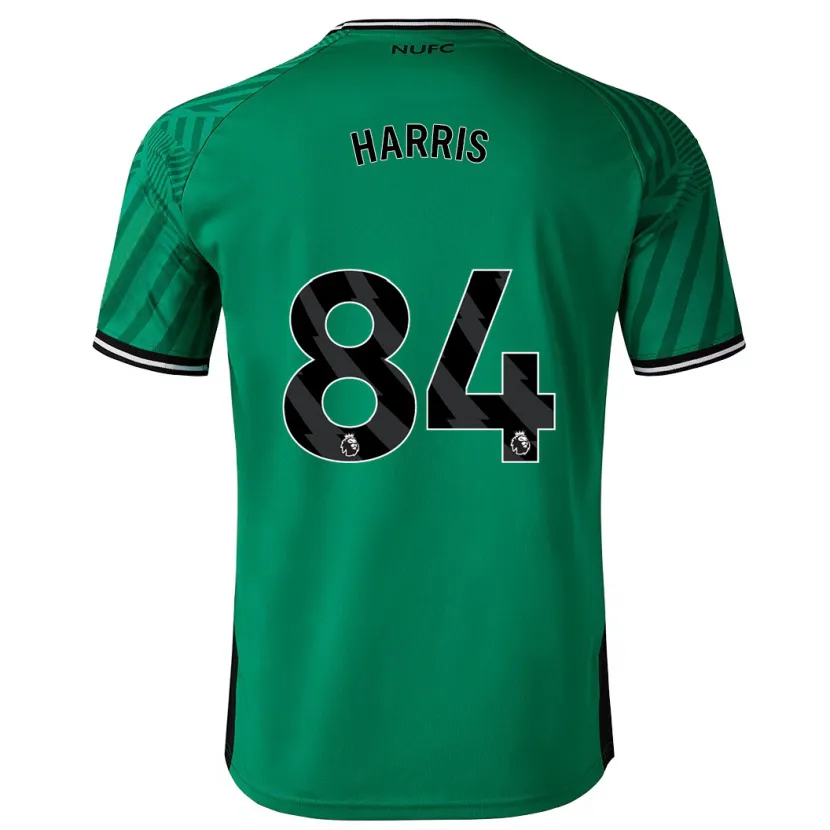 Danxen Hombre Camiseta Aidan Harris #84 Verde 2ª Equipación 2023/24 La Camisa