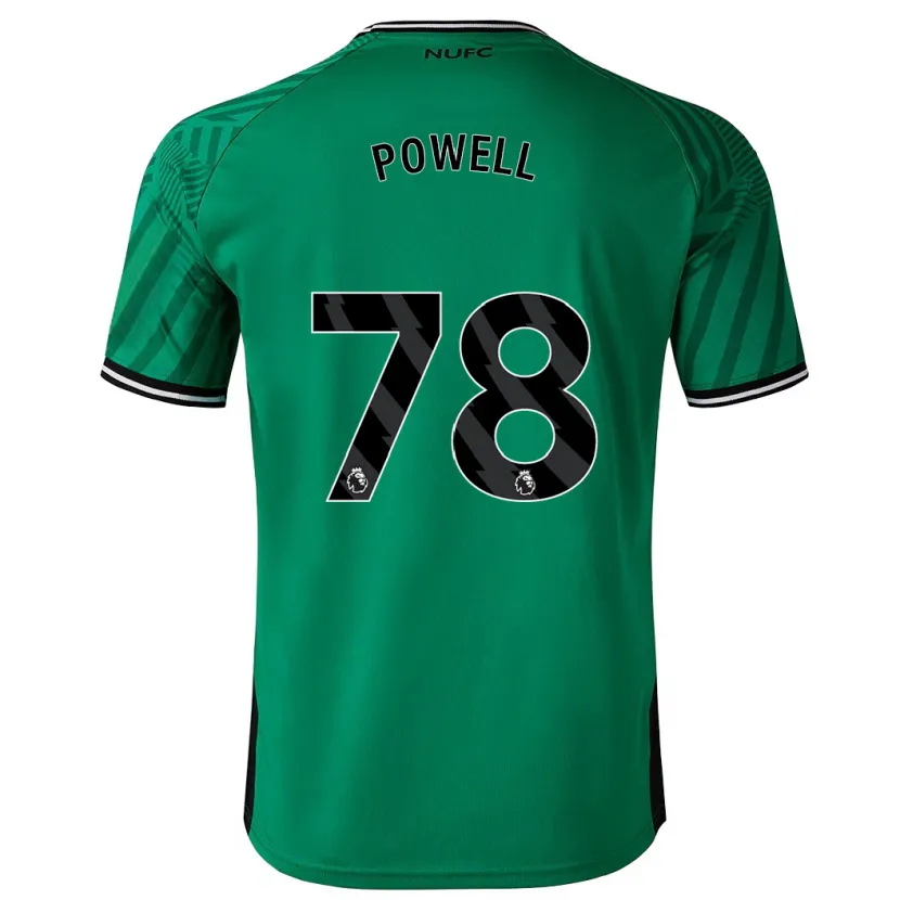 Danxen Hombre Camiseta Harry Powell #78 Verde 2ª Equipación 2023/24 La Camisa