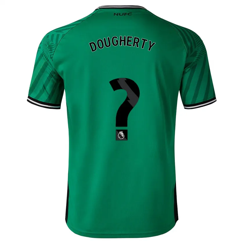 Danxen Hombre Camiseta Ryan Dougherty #0 Verde 2ª Equipación 2023/24 La Camisa