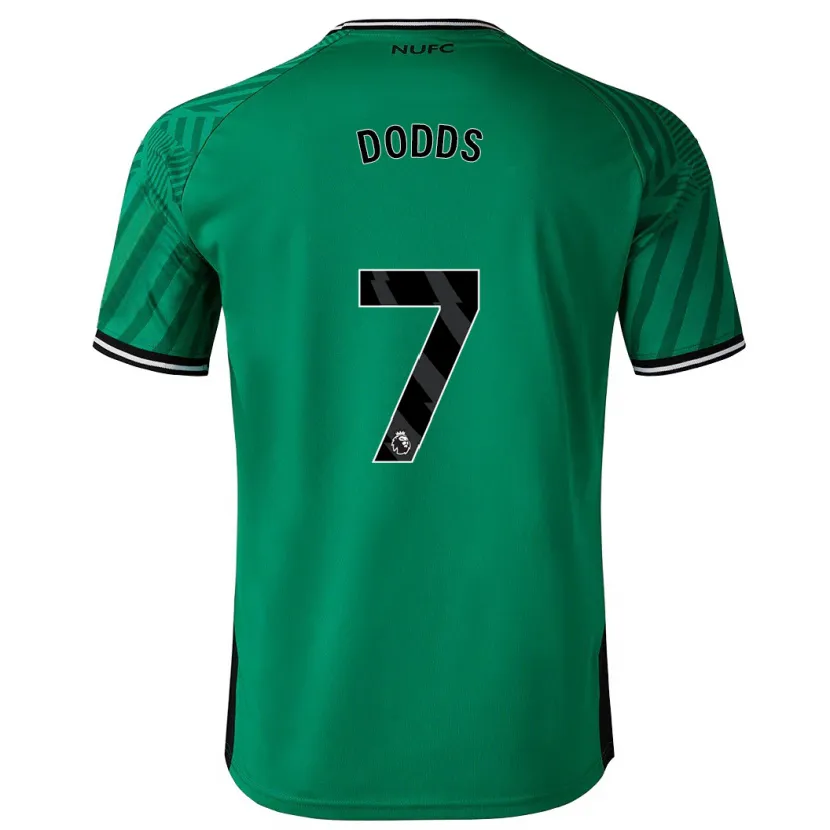 Danxen Hombre Camiseta Tyler Dodds #7 Verde 2ª Equipación 2023/24 La Camisa