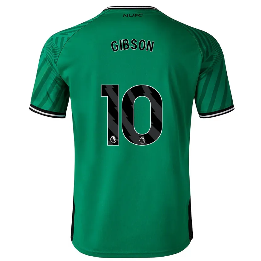 Danxen Hombre Camiseta Georgia Gibson #10 Verde 2ª Equipación 2023/24 La Camisa