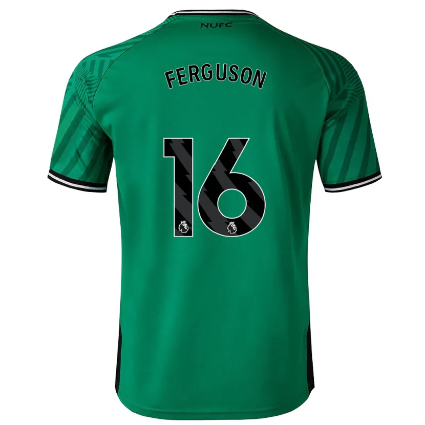 Danxen Hombre Camiseta Becky Ferguson #16 Verde 2ª Equipación 2023/24 La Camisa