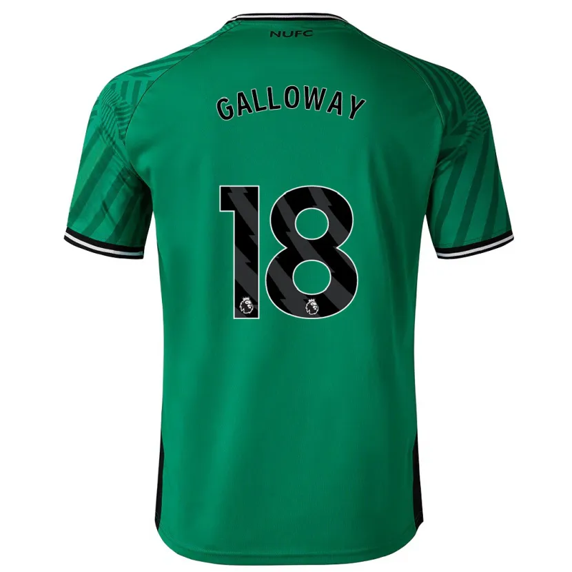 Danxen Hombre Camiseta Bridget Galloway #18 Verde 2ª Equipación 2023/24 La Camisa