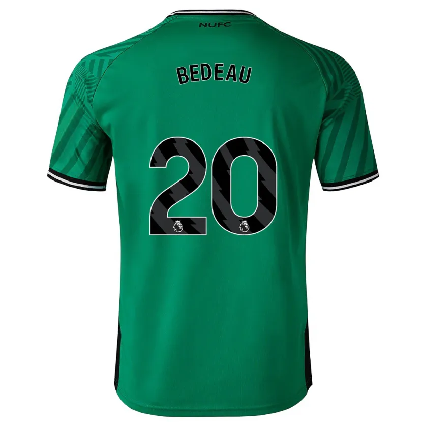 Danxen Hombre Camiseta Naomi Bedeau #20 Verde 2ª Equipación 2023/24 La Camisa