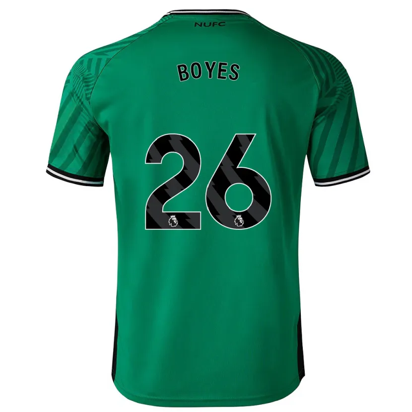 Danxen Hombre Camiseta Grace Boyes #26 Verde 2ª Equipación 2023/24 La Camisa