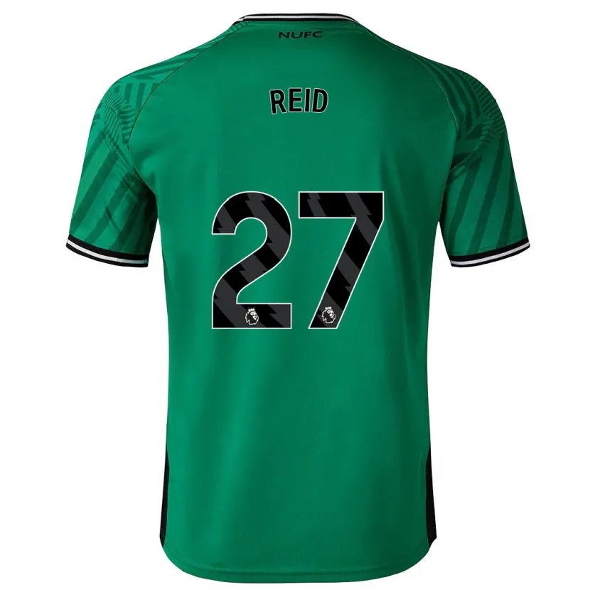 Danxen Hombre Camiseta Hannah Reid #27 Verde 2ª Equipación 2023/24 La Camisa