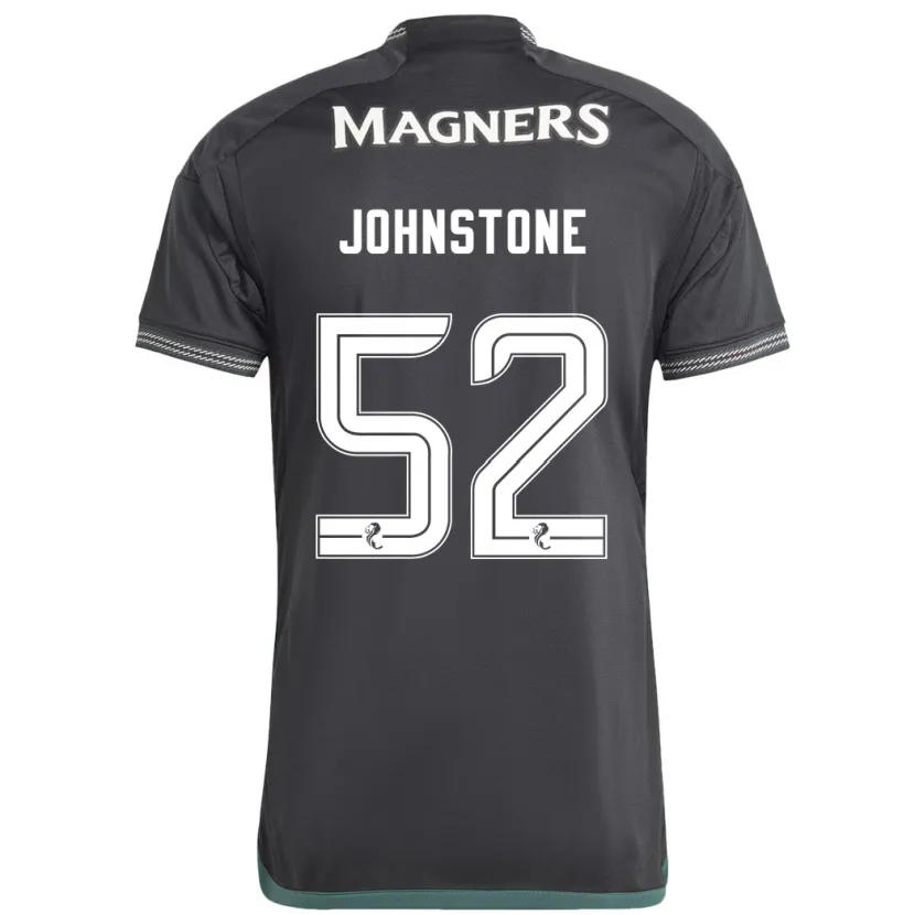 Danxen Hombre Camiseta Rachael Johnstone #52 Negro 2ª Equipación 2023/24 La Camisa