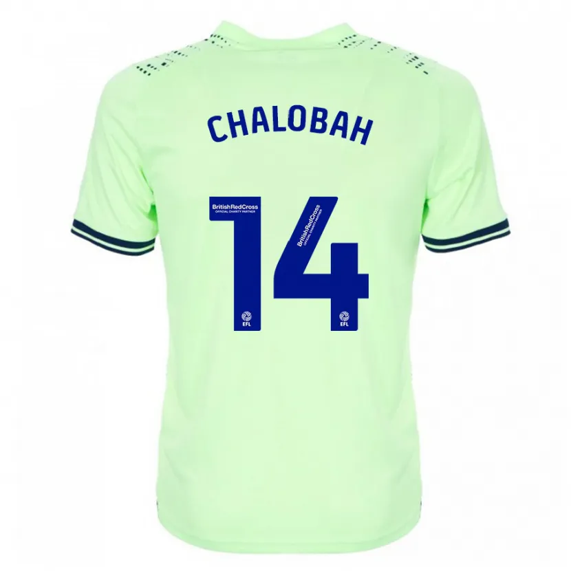 Danxen Hombre Camiseta Nathaniel Chalobah #14 Armada 2ª Equipación 2023/24 La Camisa