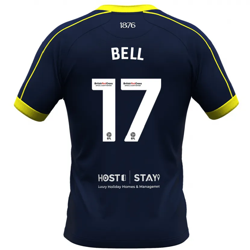 Danxen Hombre Camiseta Millie Bell #17 Armada 2ª Equipación 2023/24 La Camisa