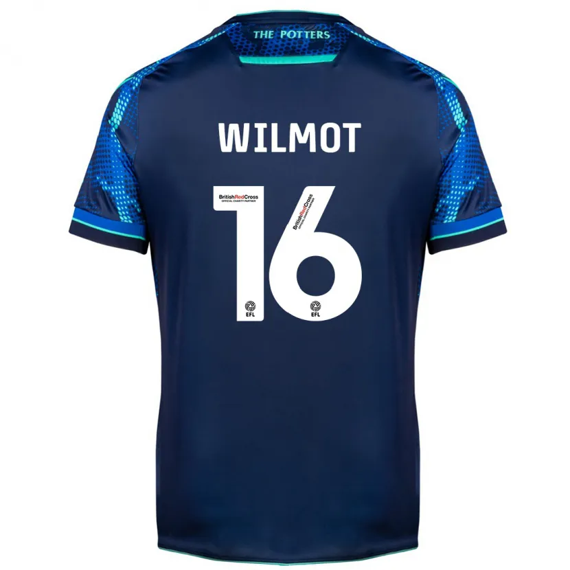 Danxen Hombre Camiseta Ben Wilmot #16 Armada 2ª Equipación 2023/24 La Camisa