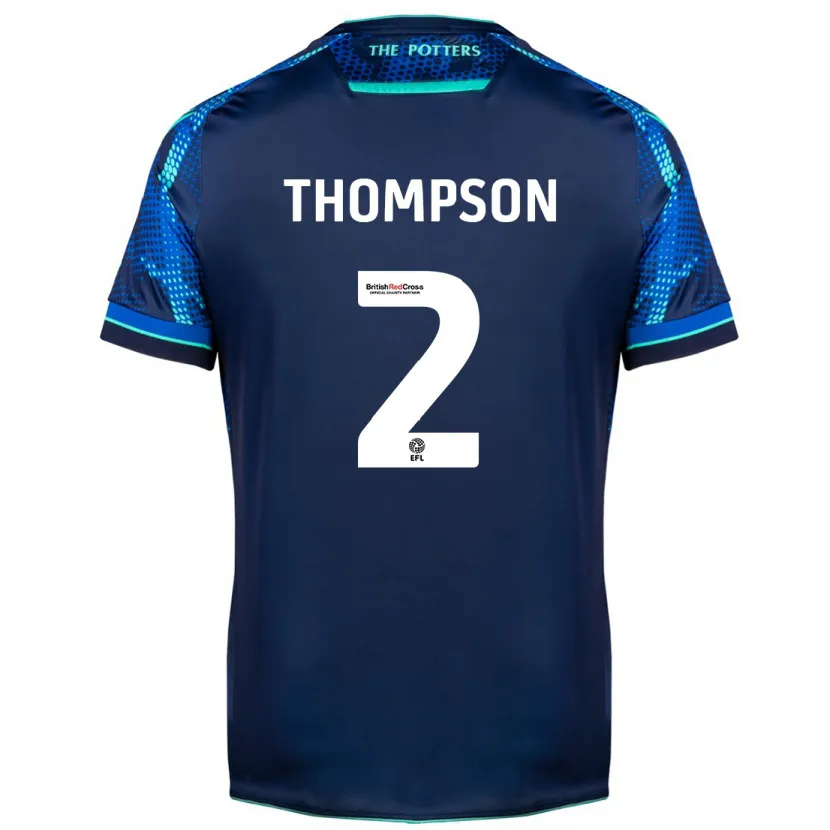 Danxen Hombre Camiseta Sophie Thompson #2 Armada 2ª Equipación 2023/24 La Camisa