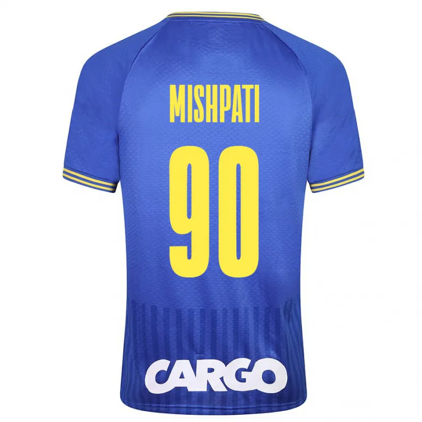 Danxen Hombre Camiseta Roi Mishpati #90 Azul 2ª Equipación 2023/24 La Camisa