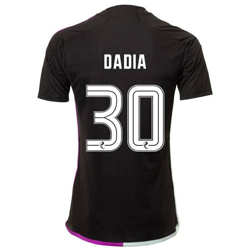 Danxen Hombre Camiseta Or Dadia #30 Negro 2ª Equipación 2023/24 La Camisa