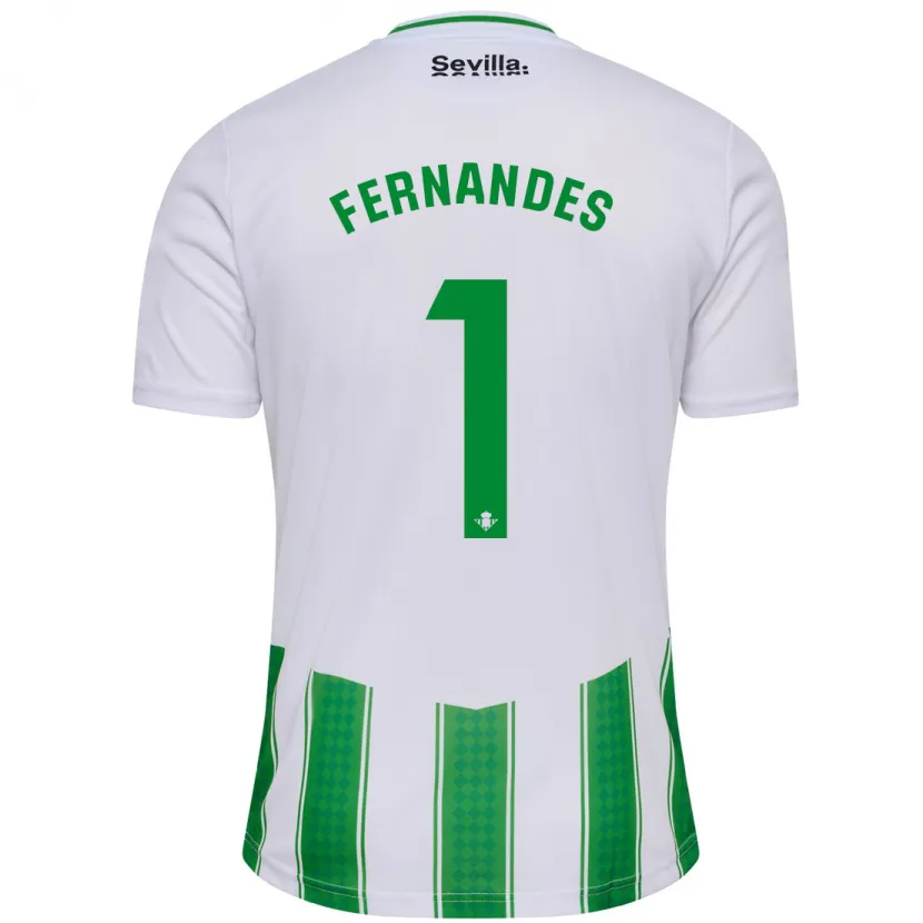 Danxen Mujer Camiseta Guilherme Fernandes #1 Blanco 1ª Equipación 2023/24 La Camisa