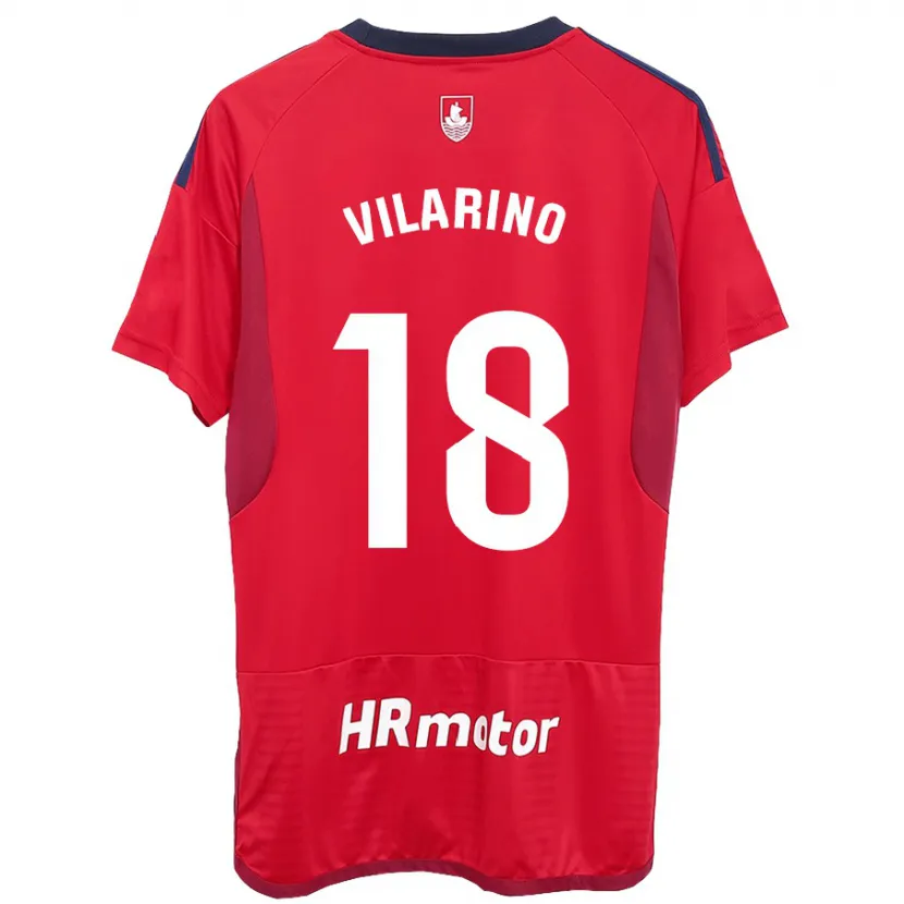 Danxen Mujer Camiseta Maitane Vilariño #18 Rojo 1ª Equipación 2023/24 La Camisa