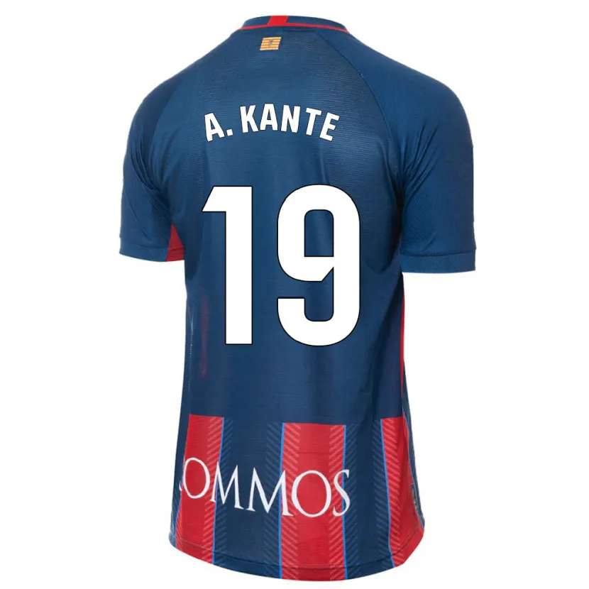 Danxen Mujer Camiseta Abou Kanté #19 Armada 1ª Equipación 2023/24 La Camisa