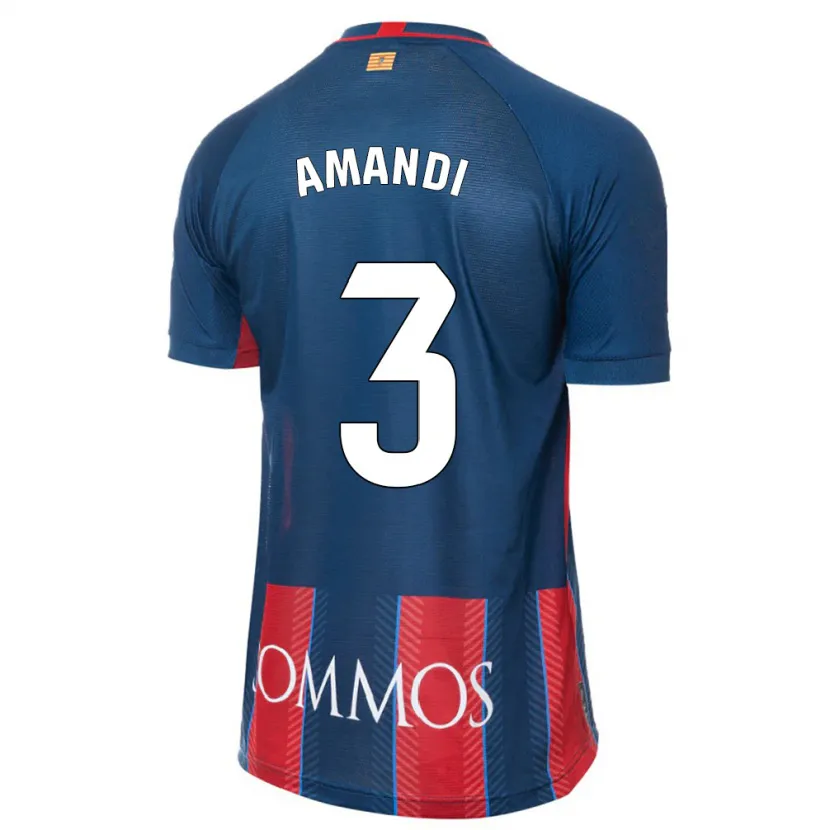 Danxen Mujer Camiseta Iván Amandi #3 Armada 1ª Equipación 2023/24 La Camisa