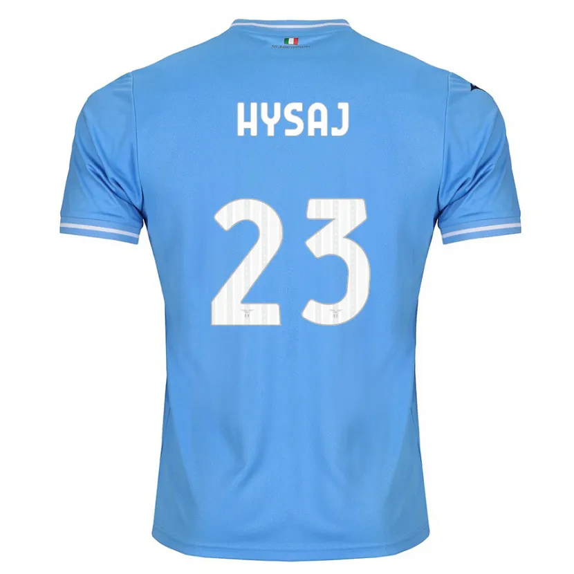 Danxen Mujer Camiseta Elseid Hysaj #23 Azul 1ª Equipación 2023/24 La Camisa