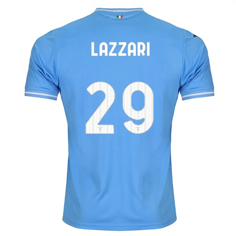 Danxen Mujer Camiseta Manuel Lazzari #29 Azul 1ª Equipación 2023/24 La Camisa