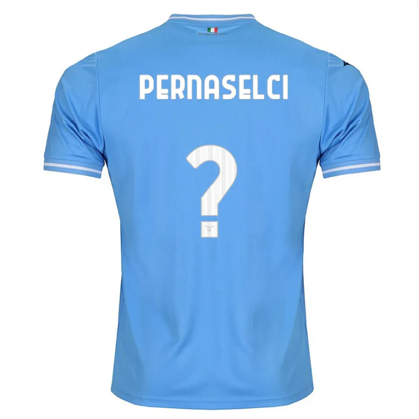 Danxen Mujer Camiseta Leonardo Pernaselci #0 Azul 1ª Equipación 2023/24 La Camisa