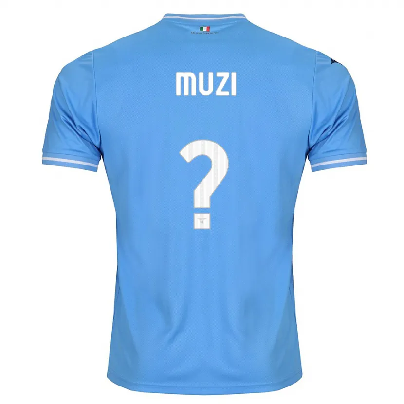 Danxen Mujer Camiseta Pietro Muzi #0 Azul 1ª Equipación 2023/24 La Camisa