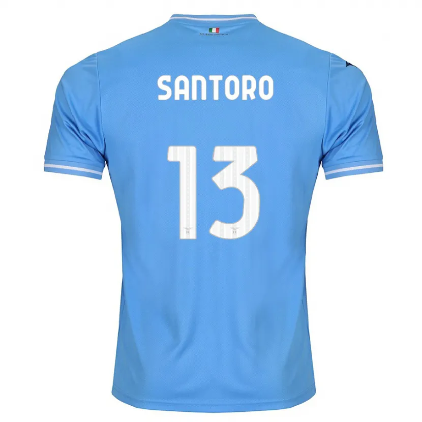 Danxen Mujer Camiseta Martina Santoro #13 Azul 1ª Equipación 2023/24 La Camisa