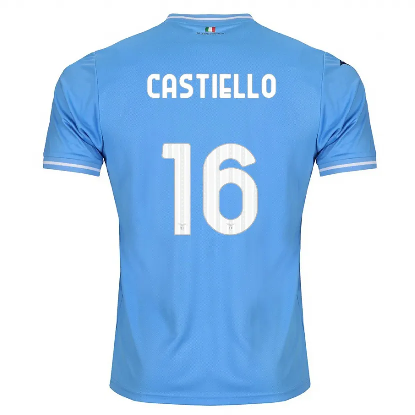 Danxen Mujer Camiseta Antonietta Castiello #16 Azul 1ª Equipación 2023/24 La Camisa