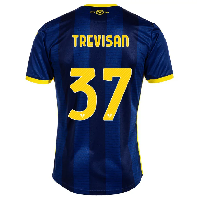 Danxen Mujer Camiseta Michael Trevisan #37 Armada 1ª Equipación 2023/24 La Camisa