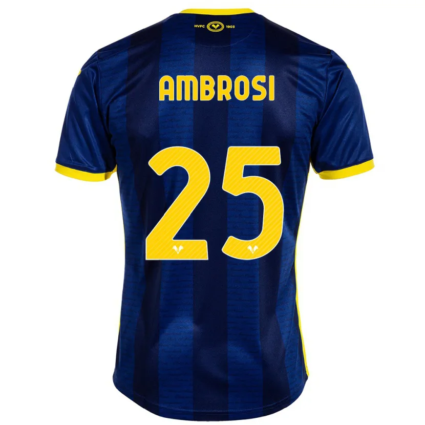 Danxen Mujer Camiseta Caterina Ambrosi #25 Armada 1ª Equipación 2023/24 La Camisa