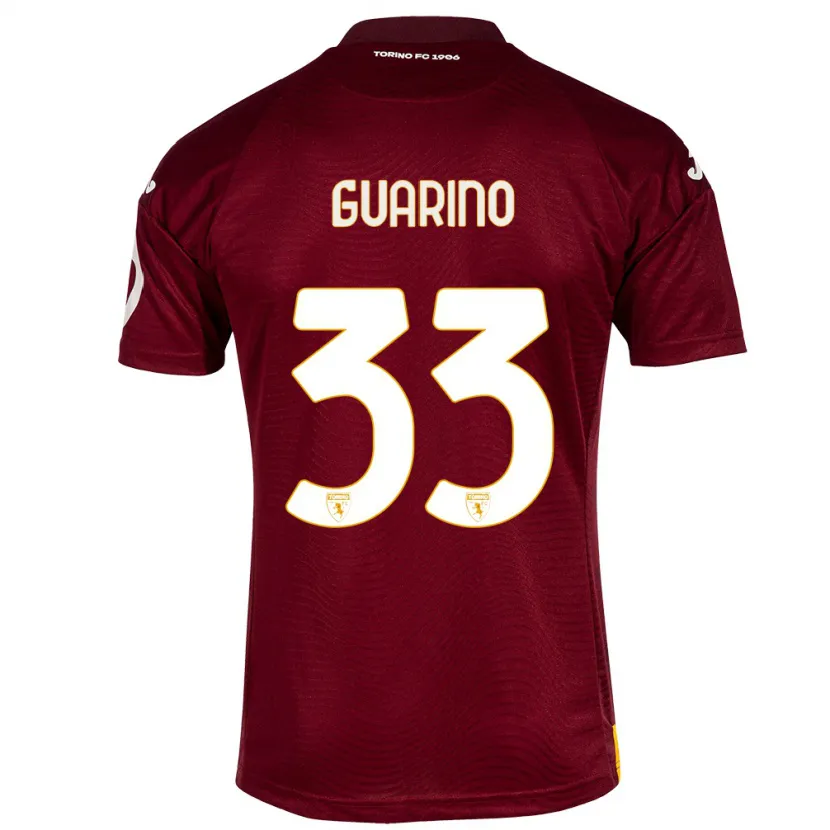 Danxen Mujer Camiseta Rita Guarino #33 Rojo Oscuro 1ª Equipación 2023/24 La Camisa