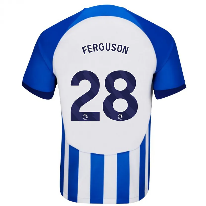 Danxen Mujer Camiseta Evan Ferguson #28 Azul 1ª Equipación 2023/24 La Camisa