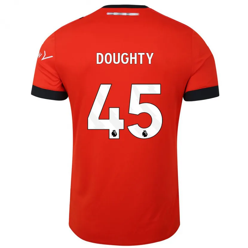 Danxen Mujer Camiseta Alfie Doughty #45 Rojo 1ª Equipación 2023/24 La Camisa