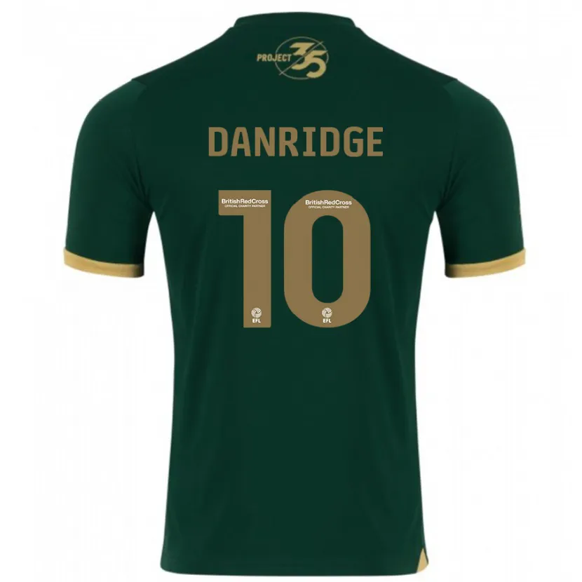 Danxen Mujer Camiseta Rebecca Danridge #10 Verde 1ª Equipación 2023/24 La Camisa