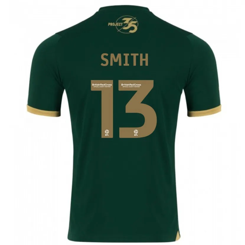 Danxen Mujer Camiseta Grace Smith #13 Verde 1ª Equipación 2023/24 La Camisa