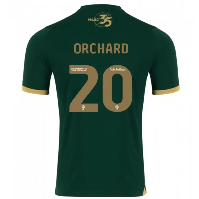 Danxen Mujer Camiseta Fern Orchard #20 Verde 1ª Equipación 2023/24 La Camisa