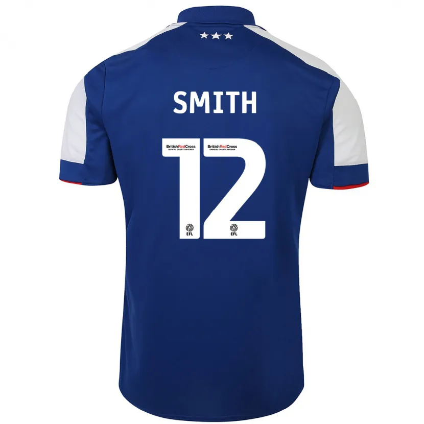 Danxen Mujer Camiseta Olivia Smith #12 Azul 1ª Equipación 2023/24 La Camisa