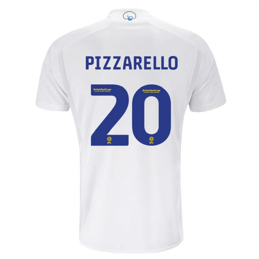 Danxen Mujer Camiseta Charlyann Pizzarello #20 Blanco 1ª Equipación 2023/24 La Camisa