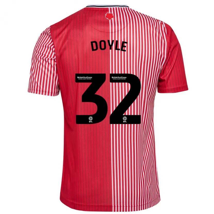 Danxen Mujer Camiseta Kamari Doyle #32 Rojo 1ª Equipación 2023/24 La Camisa