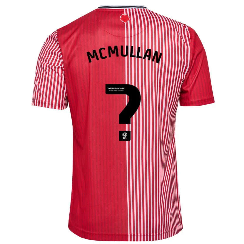 Danxen Mujer Camiseta Korban Mcmullan #0 Rojo 1ª Equipación 2023/24 La Camisa