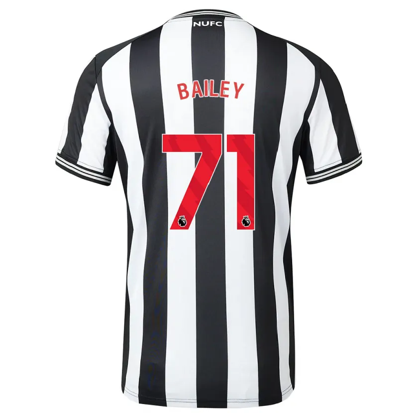 Danxen Mujer Camiseta Scott Bailey #71 Blanco Negro 1ª Equipación 2023/24 La Camisa