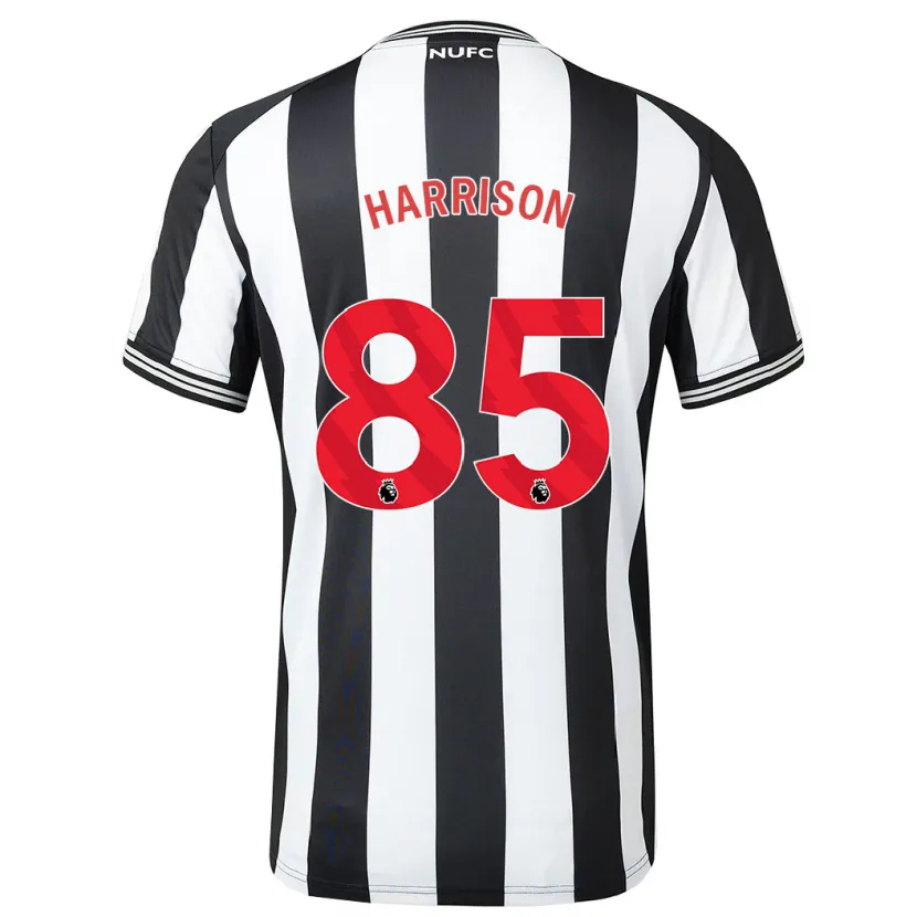 Danxen Mujer Camiseta Adam Harrison #85 Blanco Negro 1ª Equipación 2023/24 La Camisa