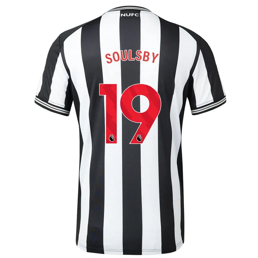 Danxen Mujer Camiseta Anna Soulsby #19 Blanco Negro 1ª Equipación 2023/24 La Camisa