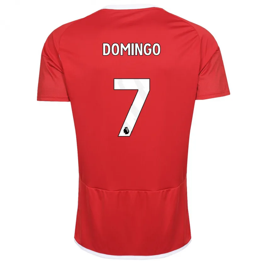 Danxen Mujer Camiseta Sophie Domingo #7 Rojo 1ª Equipación 2023/24 La Camisa