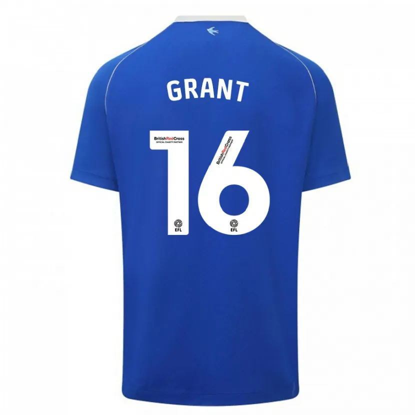 Danxen Mujer Camiseta Karlan Grant #16 Azul 1ª Equipación 2023/24 La Camisa