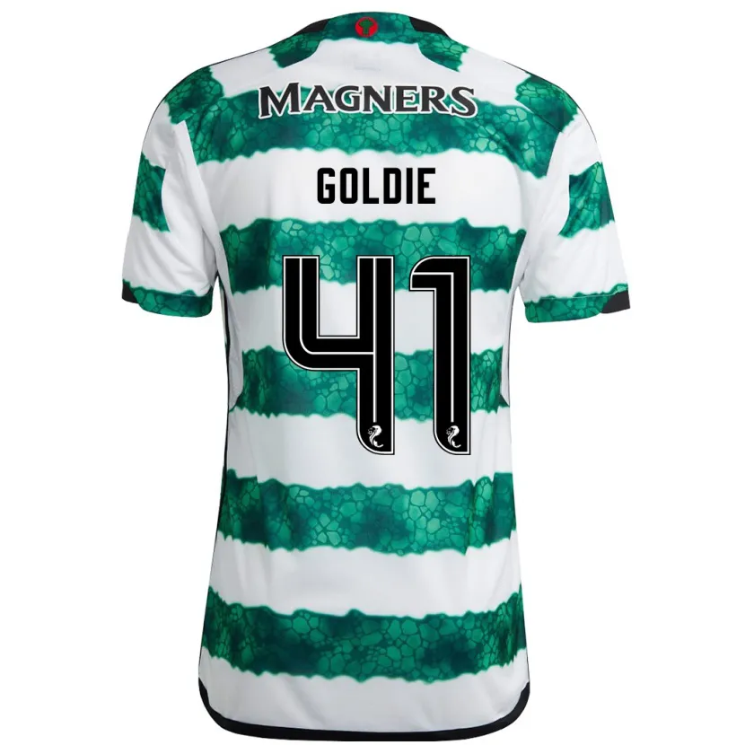 Danxen Mujer Camiseta Clare Goldie #41 Verde 1ª Equipación 2023/24 La Camisa